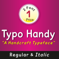 Typo Handy Font (2 in 1)