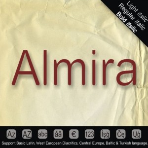 ALMIRA Font (6 in 1)