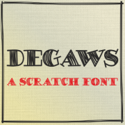 DEGAWS Font