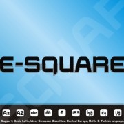 E-SQUARE Font