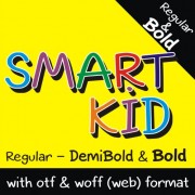 SMART KID Font (3 in 1)