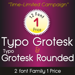 Typo Grotesk & Typo Grotesk Rounded Font