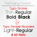 Typo Grotesk & Typo Grotesk Rounded Font