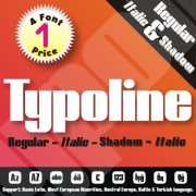 Typoline & Typoline Expanded Font (6 in 1)