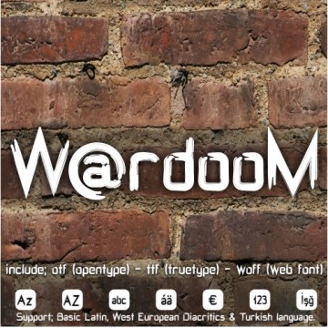 WARDOOM Font