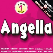 ANGELLA Font (6 in 1)