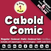Cabold Comic Font