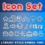 App İcon Set (Symbol Font)