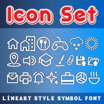 App İcon Set (Symbol Font)