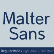 Malter Sans Font (8 in 1)