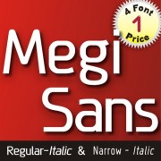 MEGI SANS FONT