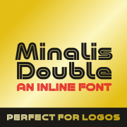 Minalis Double Font