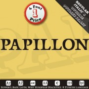 Papillons Font (4 in 1)