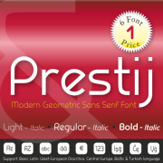 Prestij Font (6 in 1)