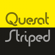 Quesat Striped Font