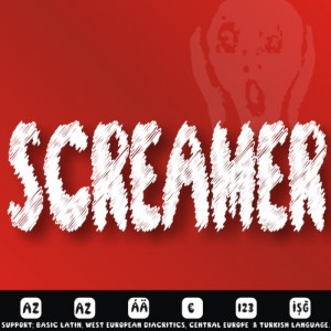 SCREAMER FONT