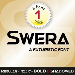 Swera Font (4 in 1)