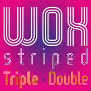 WOX-Striped Font (2 in 1)